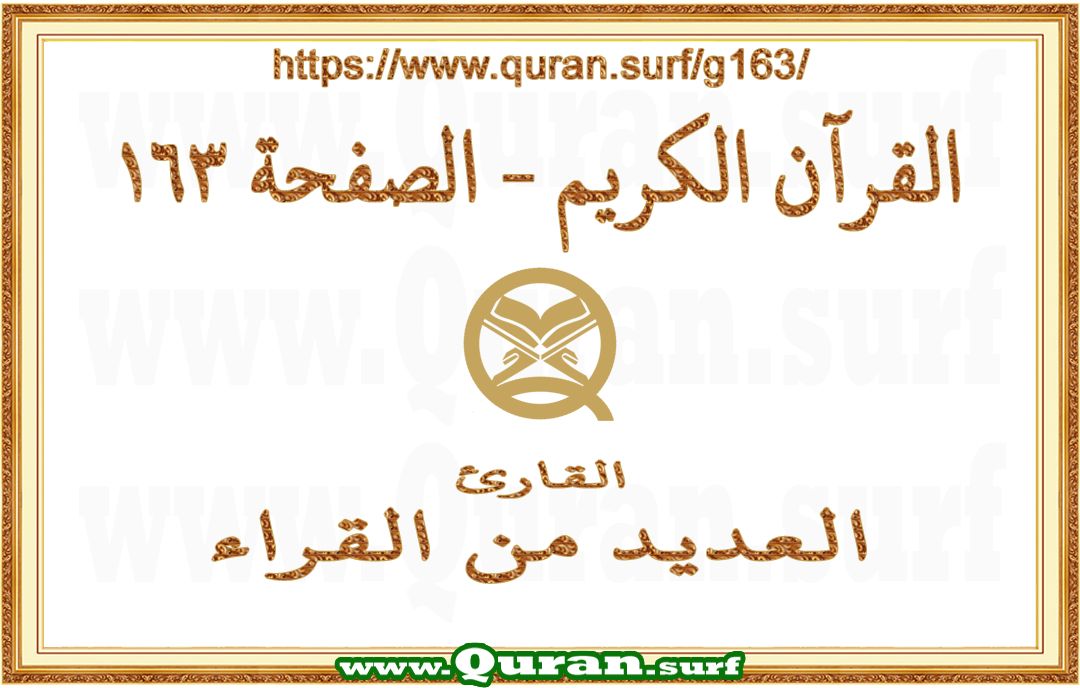 Holy Qur'an Page 163 | Text Highlighting Vertical Videos on Holy Qur'an Recitation